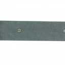 Renovators Supply Manufacturing Offset Lift Off Pintle Strap Hinge 19 in. Black Wrought Iron Pintle Strap Gate and Door Hinges with Hardware