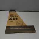 OEM Quality Windshield Wiper Blades, 18 and 18 DSV Standard Car Wiper Blades With Universal U/J Hook Only, Automotive Replacement Wiper Blades for my Car, Water Repellency Wiper Blade, Pack of 2