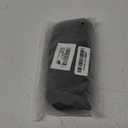 Moisturizing Socks, 2 Pairs Dry Cracked Feet Lotion Socks for Women, Foot Moisturizing Socks, Silicone Socks, Foot Care Heel Socks, Spa Socks (Black and Grey, Size Up to US 7)