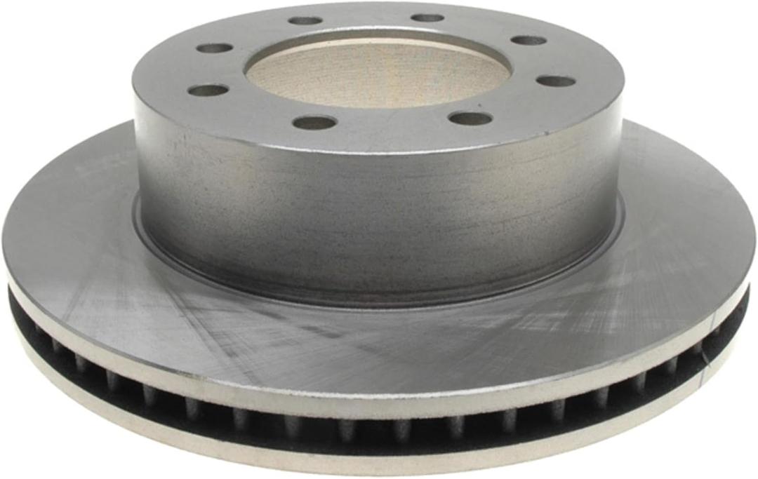 ACDelco Silver 18A1482A (19261796) Non-Coated Front Disc Brake Rotor