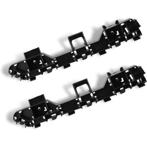 2 PCS Car Front Bumper Mounting Bracket, 8.6" x 1.7" x 1.3" PP Anti-rust Front Bumper Trim, Perfect Fit Retainer Replacement 71198T2AA0 171193T2AA01, Compatible with 13-17 Honda Accord (Black) 2 PCS Car Front Bumper Mounting Bracket, 8.6" x 1.7" x 1.3" PP Anti-rust Front Bumper Trim, Perfect Fit Retainer Replacement 71198T2AA0 171193T2AA01, Compatible with 13-17 Honda Accord (Black)