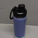 koodee Insulated Water Bottle-18 oz Stainless Steel Double Wall Vacuum Wide Mouth Sport Water Bottle with Leakproof Spout Lid (Royal Blue)