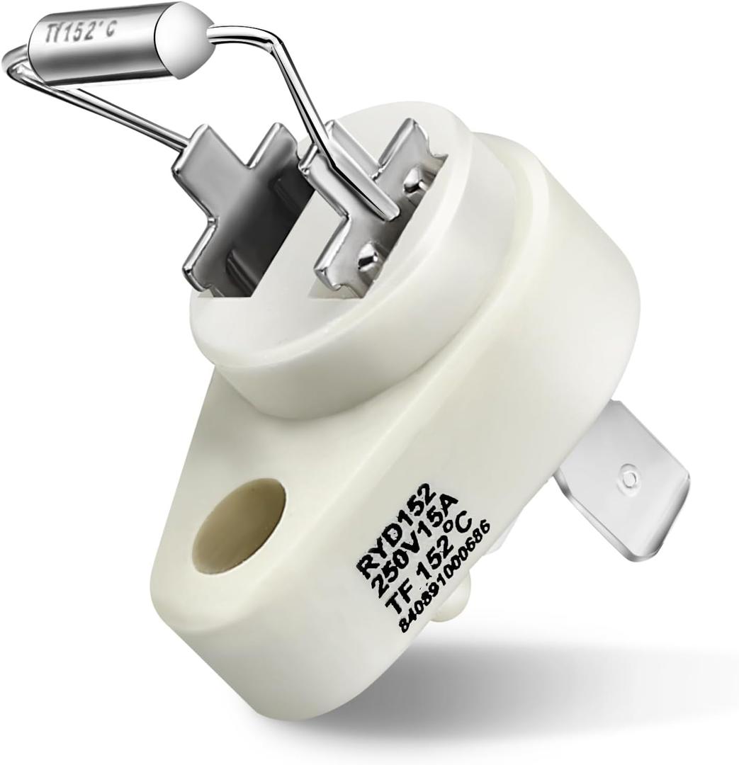 Dreyoo 1 Pack Thermal Cut Off Fuse 152C Compatible with Raypak 005899F Zodiac R0012200 Pool Heater Rollout Switch Replacement Kit Swimming Pool Heater Parts Plug Fuse Thermal Fuse Link Accessories