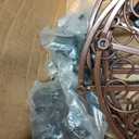 5 Pack Plant Caddy with Wheels Heavy Duty 12 Inches Metal Plant Stand with Wheels Plant dolly Rolling Plant Stand Plant Roller with Casters for Indoor and Outdoor with Plant Saucers, Bronze (11.8'')