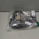 Flux Phenom Magnetic Screen Door - Bugs Out, Breeze in - 9min Install Auto-Sealing Heavy Duty Double Stitched Mesh, 52 Magnets, Hands Free Sliding & Patio Doors Net, Pet & Kid Friendly, 38 x 82 Inch (Jet Black)