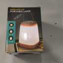 Night Light for Kids, USB Rechargeable Nursery Lamp Portable Camping Lantern with 3 Light Modes for Camping,Emergency,Bedroom,Indoor and Outdoor(Cyan, 1 Pack)