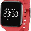 Kids Watches for Girls Boys Digital Sport Watch with Step Counter Pedometer Vibration Alarm Clock, No App Waterproof Fitness Tracker Kids Watch Boys Girls Teens Students Ages 5-16