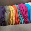 100 Pcs DIY Straw Hats Bulk, for Art Craft Party Supplies, Colorful, Adult