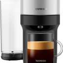 Nespresso Vertuo Pop+ Deluxe Coffee and Espresso Machine by De'Longhi, 120 Volts, Silver