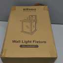 Dusk to Dawn Outdoor Wall Light Fixture, 12'' Oil-Rubbed Bronze Porch Light, Hardwired Outside Wall Lantern for House, Garage, Front Door, Waterproof and Rustproof, Bulbs Not Included