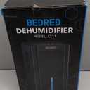 Dehumidifier,95OZ Dehumidifier for Home 1000 Sq.Ft - Quiet with Auto Shut Off & Relaxing 7 Color Ambient Light,Ideal for Livingroom, Bedroom, Basement(Black)