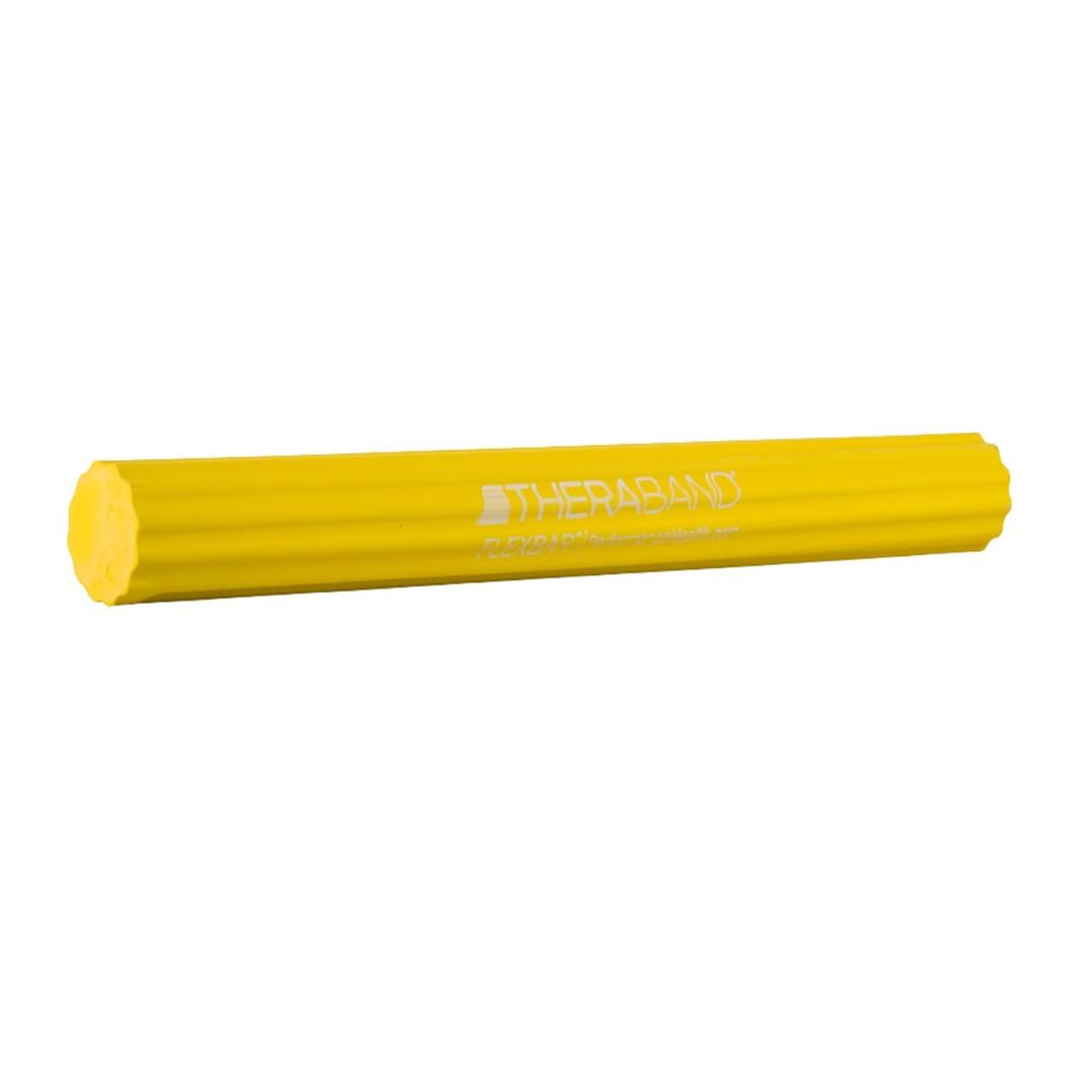THERABAND FlexBar, Tennis Elbow Therapy Bar, Relieve Tendonitis Pain & Improve Grip Strength, Resistance Bar for Golfers Elbow & Tendinitis, Yellow, Extra Light, Beginner
