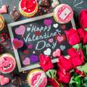 2 x Winlyn 480 Pcs Valentine's Day Heart Stickers Bulk Self-Adhesive Glitter Hearts Shaped Foam Stickers Embellishments in Red Pink White Valentine Arts and Crafts for Kids Scrapbooking Cards Gift Dcor