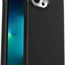 OtterBox iPhone 13 Pro Max & iPhone 12 Pro Max Symmetry Series Case - Black, Ultra-Sleek, Wireless Charging Compatible, Raised Edges Protect Camera & Screen