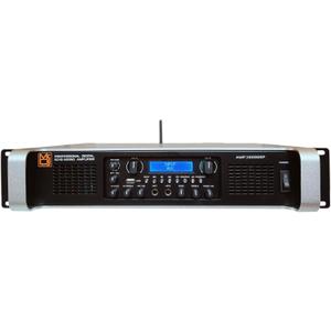 MR DJ AMP3000DSP 2Ch Class AB 3000W PA DJ Power Amplifier Onboard DSP Bluetooth USB