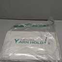 Magnetic Yarn Holder Spinner for Crocheting and Knitting  Durable Molded Plastic Yarn Organizer for Crochet Supplies and Yarn Storage, Smooth Rotation BaseCream White