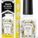 Poo-Pourri Before-You-Go Toilet Spray, Original Citrus, 2 Fl Oz, Up to 100 Uses, Bathroom Odor Deodorizer with Essential Oils for Home or Work, Travel Essentials, TSA Approved Size, Lemon Bergamot , Set of 2