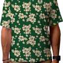 Blue 84 Men's NBA Officially Licensed Short Sleeve Performance Polo Floral