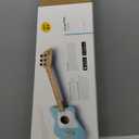 Loog Mini Acoustic kids Guitar for Beginners 3-strings Ages 3+ Learning app and lessons included (Green)