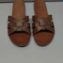 MIA SHOES SANDALS BROWN COLOR SIZE 9.5 WOMENS