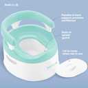 Jool Baby Potty Chair for Toddler Toilet Training - Splash Guard & Back Support (Aqua)