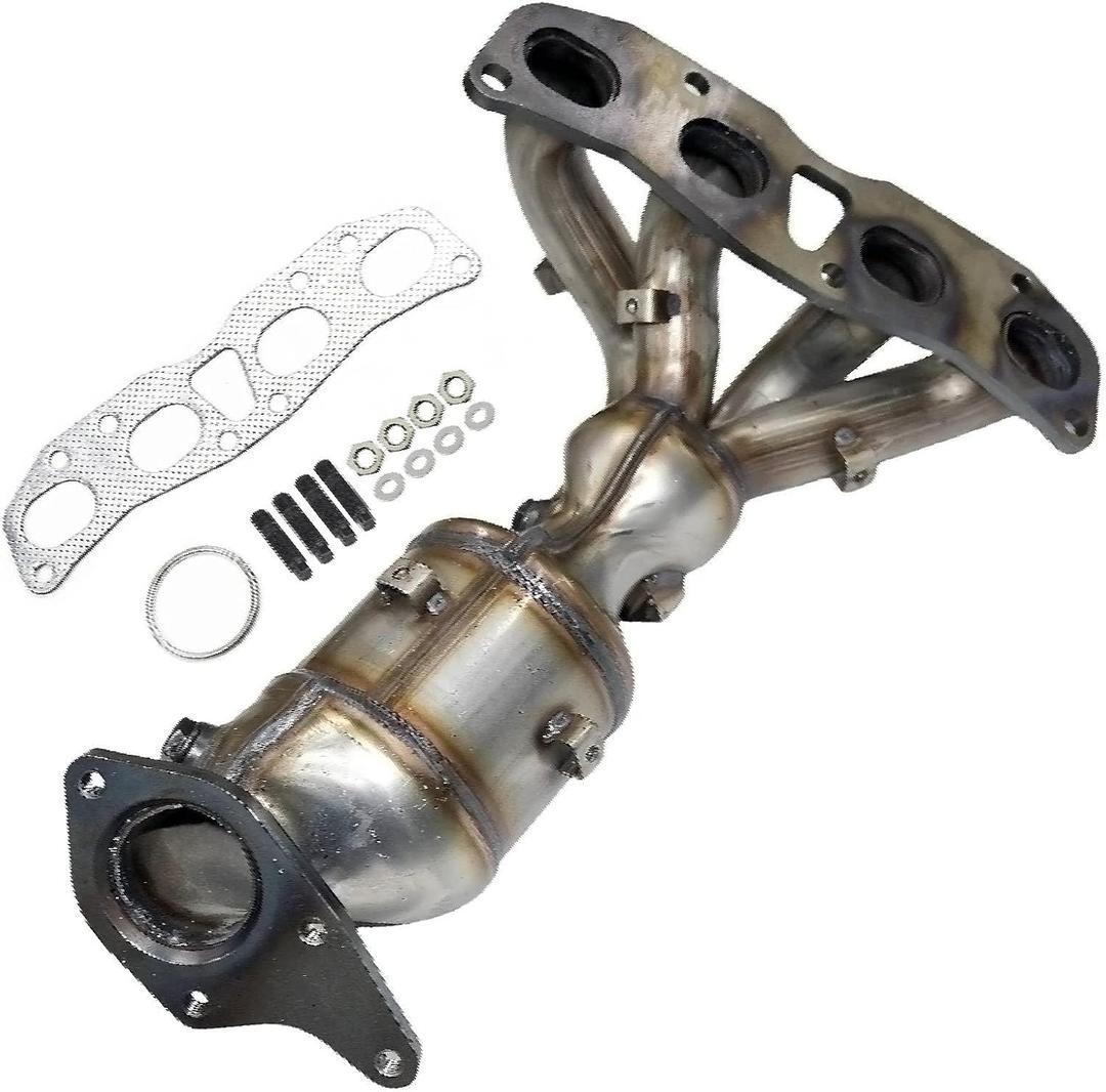 Anytek Front Converter With Exhaust Manifold & Gasket Direct-Fit for Nissan Rogue 2008-2013 Rogue Select 2014-2015 Nissan Altima 2007-2012 L4 2.5L Replace#16593 E.P.A. Compliant