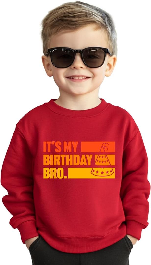 Birthday Boy Girl Shirt Its My Birthday Shirts Toddler  4-5T 8th Birthday Gift Tee
