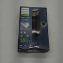 Philips Norelco Multigroom Series 5000 18 Piece, Beard Face, Hair, Body and Intimate Hair Trimmer for Men - NO BLADE OIL MG5910/49 (Black)