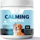 2 x Calming Chews for Dogs – Helps with Anxiety, Stress & Barking – Promotes Relaxation, Calm Behavior & Focus (60)