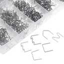 DGZZI 900PCS 6 Kinds Car Bumper Plastic Welding Machine Special Welding Nail Set Box Welding Staples for Bumpers Dashboard Light Socket Radiator Repair