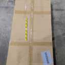 Tribesigns Reception Desk with Counter, Modern Front Desk Reception Room Table with Cable Grommet, 47 inch Retail Counter for Checkout, Lobby, Beauty Salon, Home Office Desk, Walnut