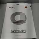 MOFT Laptop Carry Sleeve, 2-in-1 Laptop Bag & Stand for 16" MacBook Air/Pro & Dell/HP/Lenovo/Asus, Stylish Slim Computer Sleeve Bag with Expandable Storage for Computer Accessories, Sienna Brown