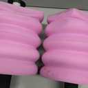 Soulchen Long Aquatic Exercise Dumbbells Foam Water Weights Dumbbell Aquatic Pool Barbells with High Density EVA Foam for Swim Water Aerobics Workouts Loss (29.13 Inch, Pink)