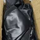 Onirii Inflatable Car Air Mattress Back Seat Bed with Air Pump,55 "x 35" Portable Thickened Car Travel Camping Sleeping Air Mattress Blow Up Bed for Car Universal SUV (Black)