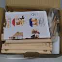 CEDAR ALPHA Premium Wooden Lincolnlog Bird House Kit - Birdhouse Kits - Build it Yourself Birdhouse for Adults to Build - Woodworking Adult Crafts & DIY Bird House, Relax Crafts Gifts Wood Projects