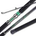 Sougayilang Spinning & Casting Catfish Rod,2 piece Medium Heavy Portable Travel Catfish Fishing Rod (SPIN8'0'')
