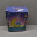 KOOY 7.8 FT Long Inflatable Ramadan Crescent Moon Decorations with Mosque & Star Blow Up Islamic Eid Decor Muslim Holiday Outdoor Decorations with LED Lighted