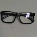 Eyekepper Oversized Reading Glasses Square Large Frame Readers for Men and Women - Black +2.00
