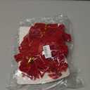 GAOKOXI 26 Pcs Red Small Velvet Bows Decorations Vintage Christmas Ornaments for Christmas Tree Gift Wrapping Wreath Table Fireplace Garland and Xmas Party