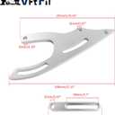 Power Steering Bracket Compatible with Ford 289 302 351W SBF Small Block Billet
