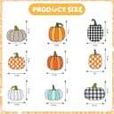 2 x Whaline 36Pcs Pumpkin Hanging Swirls Decoration Kit 9 Designs Fall Hanging Streamers with Pumpkin Cutout Cardboard Ornament Ceiling Spirals for Autumn Thanksgiving Home Party Decor