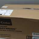 O-Cedar EasyWring Microfiber Spin Mop, Bucket Floor Cleaning System, Red, Gray, Standard