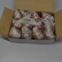 LFUTARI 12 Pcs Pine Cone Glass Ornaments - Christmas & Fall Hanging Pinecone Glass Ornaments for Xmas, Thanksgiving Day Party Decorations