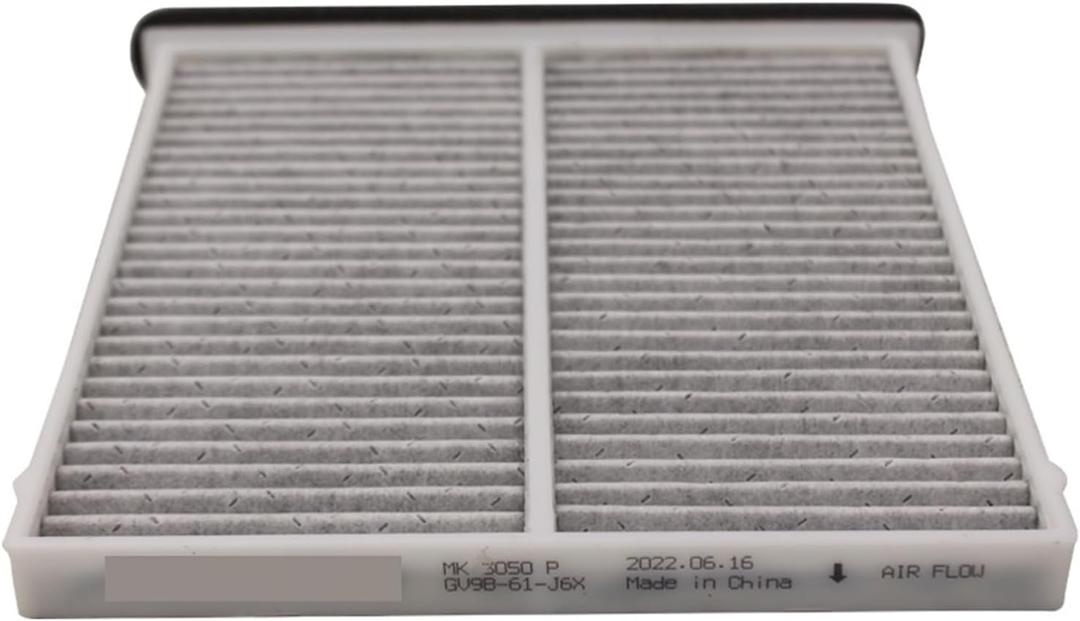 Cabin Air Filter Activated Carbon Air Cabin Filter Compatible For MAZDA 6 GJ,GL MAZDA CX-5 KE,GH KF KD4561J6X TK4861J6X CU24009 MK3050P