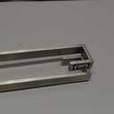 TocTen Bath Towel Rack - 2 Pack Square Base Thicken SUS304 Stainless Steel Towel Bar for Bathroom, Bathroom Bar Accessories Towel Rod Heavy Duty Wall Mounted Towel Holder(Brushed Nickel, 24 Inch)