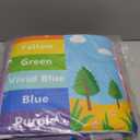Alphabet Rug for Classroom - ABC Rugs for Kids Playroom Classroom Carpet for Learning ABC Alphabet,Numbers,Animal,Colors,Season Kids Play Mat for Boys Girls Bedroom Decor,Purple,4x6 Feet