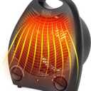 BLACK+DECKER BHD101B 1,500-Watt Personal Desktop Heater (Black)