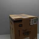 Portable Nugget Ice Maker Countertop, Self-Dispensing Pebble Ice Maker, 44 lbs/Day Soft Chewable Pellet Ice Machine for Home, Kitchen, Bar, Single Button Operation, Compact Design Ice Making Machine (Black)