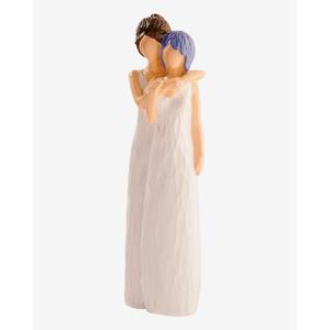 Mother Daughter Hug Figurines Statue, Mom Birthday Gifts from Daughter, Unique Moms Mothers Day Birthday Gift from Daughter, Gift for Bride Daughter from Mom