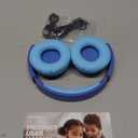 iClever BTH22 Kids Bluetooth Headphones, 60H Play Time, USB C Fast Charging, Bluetooth 5.4, AUX Cord,Safe Volume 74/85 dBA,Toddler Headphones for iPad/Tablet/Travel/School, Blue